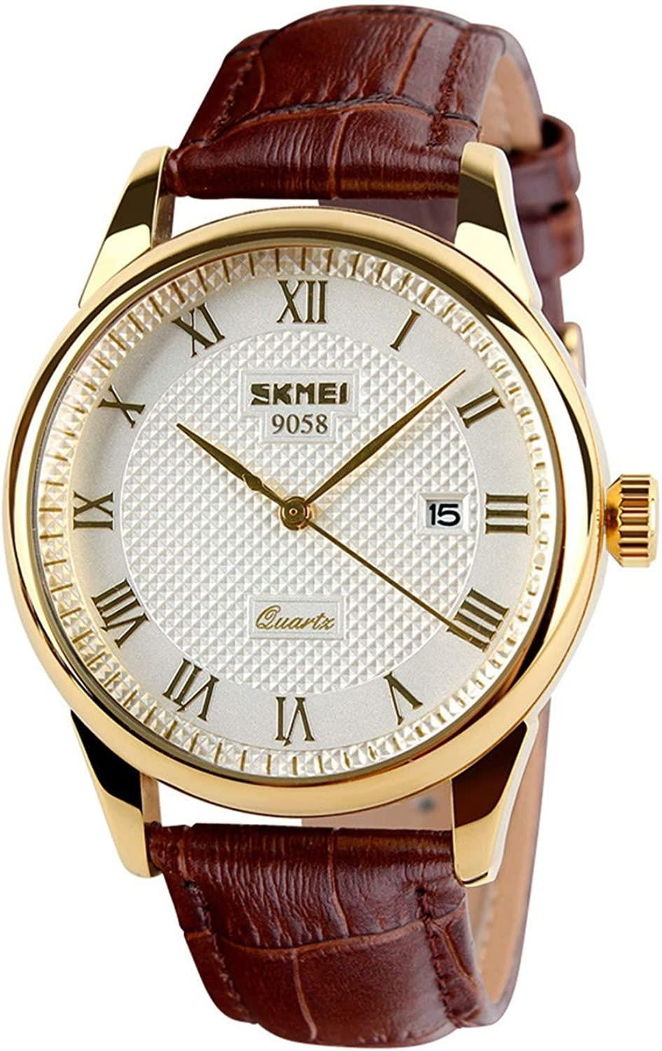 Relojes Para Hombre Reloj Elegante De Vestir Casual De Cuarzo Baratos New