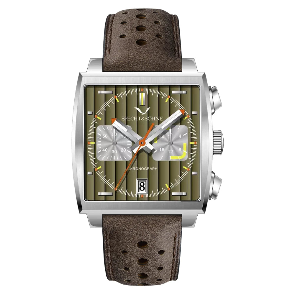 Relojes Hombre Specht & Söhne New Hot Watches Men Luxury Brand Male Japan VK64 Chronograph Trendy Sport Wristatch Waterproof