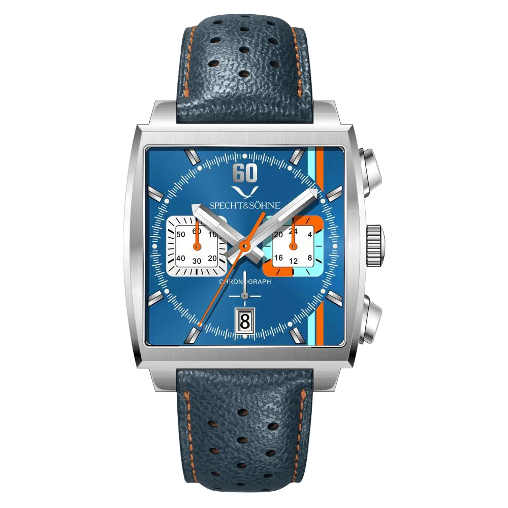 Relojes Hombre Specht & Söhne New Hot Watches Men Luxury Brand Male Japan VK64 Chronograph Trendy Sport Wristatch Waterproof